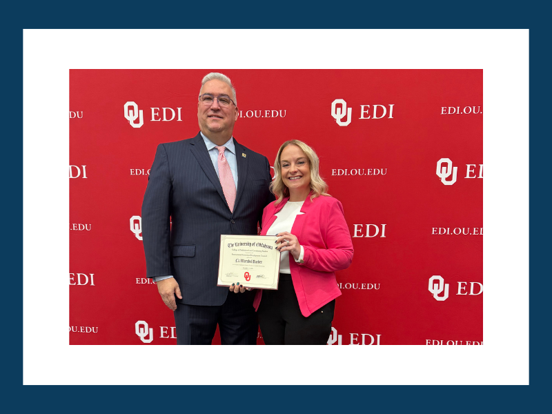 Liz Barber, Director of Stafford County Economic Development Department, Graduates from Prestigious University of Oklahoma Economic Development Institute